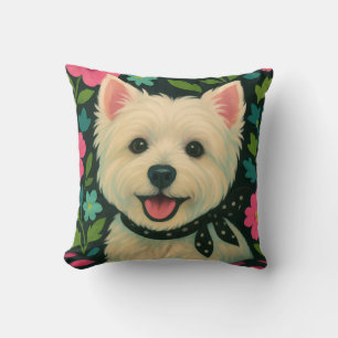 Preppy Westie Kussen