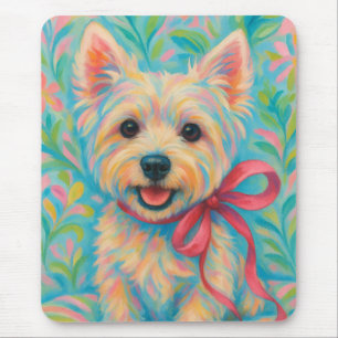 Preppy Westie Muismat