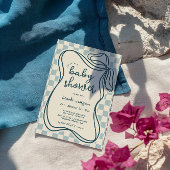 Preppy Whimsical Boys-Baby shower Kaart