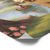 Preppy Winnie de Pooh 1 Poster (Hoek)