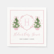 Preppy zuidelijke roze kerstboom