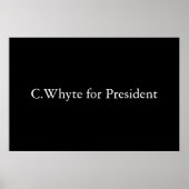 pres-poster poster (Voorkant)