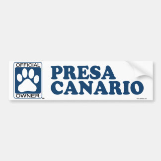 Presa Canario Blue Bumpersticker