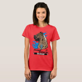 Presa Canario Dukkǭ T-shirt (Voorkant volledig)