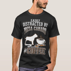 Presa Canario en koffie Dogo Canario T-shirt