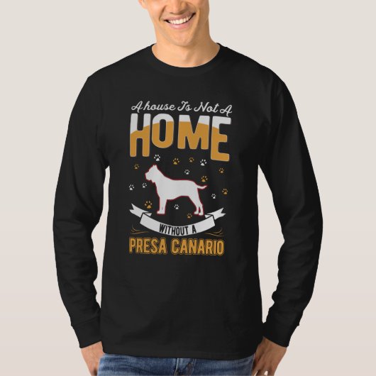 Presa Canario Home Dogo Canario T-shirt (Voorkant)