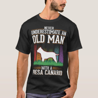 Presa Canario Oud Man Dogo Canario T-shirt