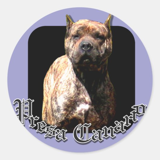 Presa Canario sticker (Voorkant)