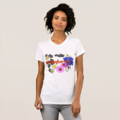 Presbyteriaans (multi-flower) t-shirt (Voorkant volledig)