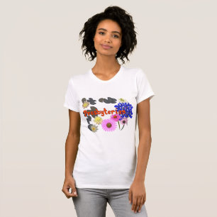 Presbyteriaans (multi-flower) t-shirt