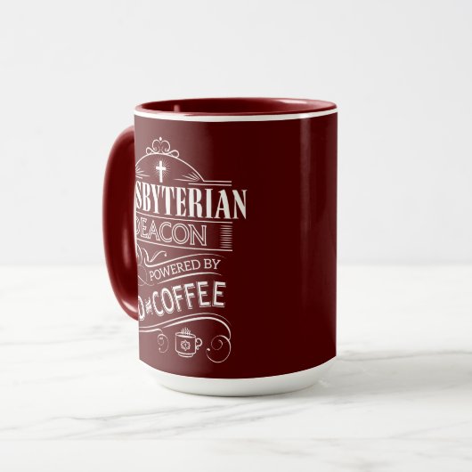 Presbyteriaanse deacon, aangedreven door God en ko Mok (Voorkant links)