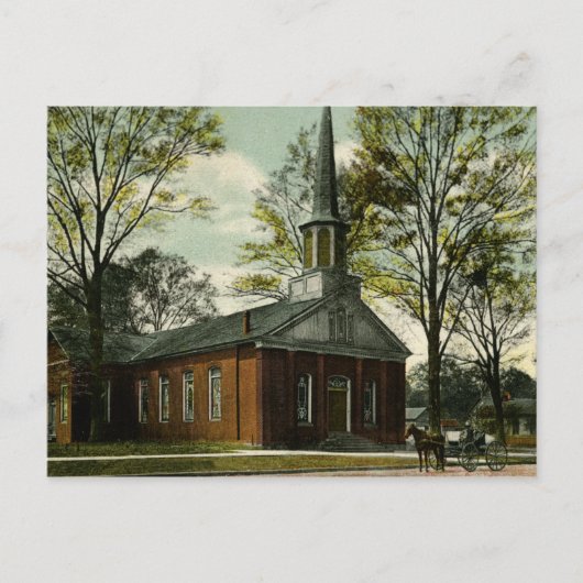 Presbyteriaanse kerk, Tuscaloosa, Briefkaart Alaba (Voorkant)