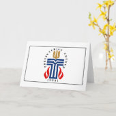 Presbyteriaanse vlag kaart (Gele Bloem)