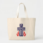 Presbyteriesymbool Grote Tote Bag (Voorkant)