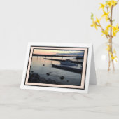 Preschiera, Gardameer Groeten Kaart (Gele Bloem)