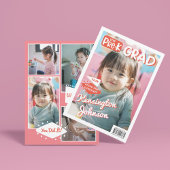 Preschool Afstudeerder Fun Afstuderen Photo Magazi Aankondiging