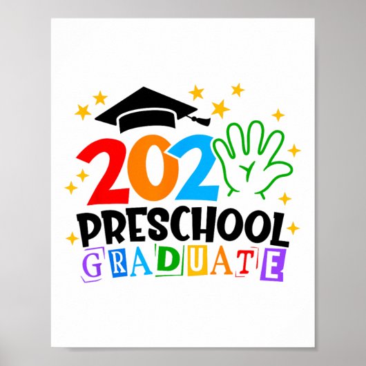 Preschool Afstuderen 2025 Afstuderen CL van 2025 K Poster (Voorkant)