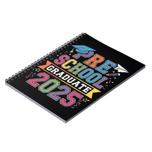 Preschool Afstuderen 2025 Afstuderen Pre K School Notitieboek (Linkerzijde)