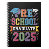 Preschool Afstuderen 2025 Afstuderen Pre K School Notitieboek (Voorkant)