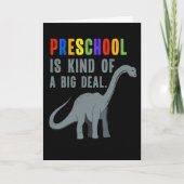 Preschool Afstuderen Citaat Funny Pre-K Kaart (Voorkant)