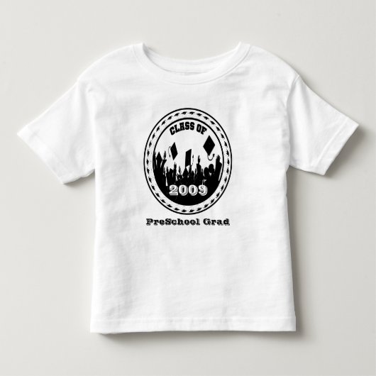 PreSchool Afstuderen Kinder Shirts (Voorkant)