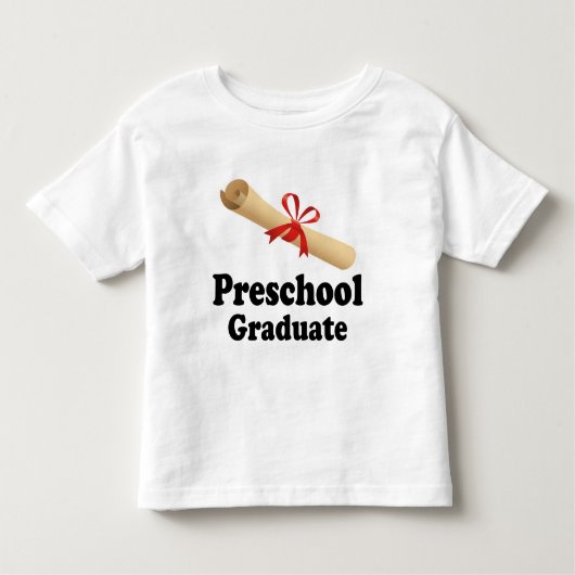 Preschool Afstuderen Kinder Shirts (Voorkant)