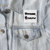 Preschool Afstuderen overhemden en cadeaus Vierkante Button 5,1 Cm (In situ)