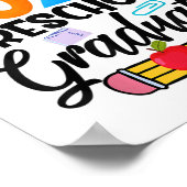 Preschool Afstuderen Pre-k Afstudeerder 2025 Presc Poster (Hoek)