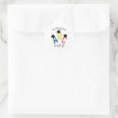 Preschool Afstuderen Ronde Sticker (Tas)