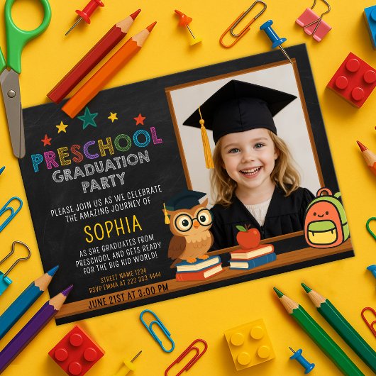 Preschool Afstuderen vieren Kaart