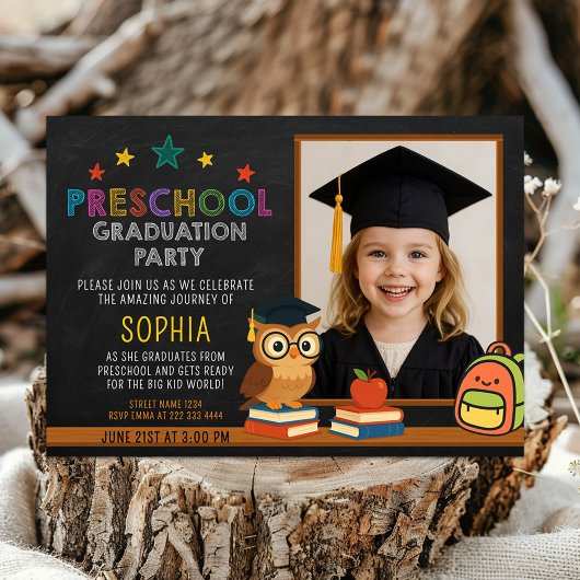 Preschool Afstuderen vieren Kaart