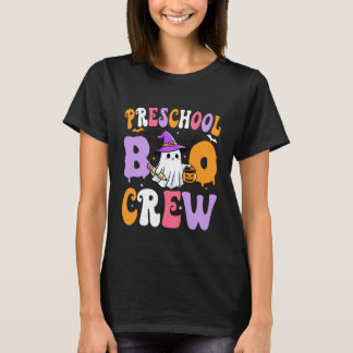 Preschool Boo Crew pre-k Enge Preschool Halloween T-shirt