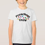 Preschool Crew Preschool Squad Tri-Blend Shirt (Voorkant)
