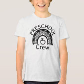 Preschool Crew Preschool Squad Tri-Blend Shirt (Voorkant)