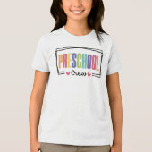 Preschool Crew Preschool Team Tri-Blend Shirt (Voorkant)