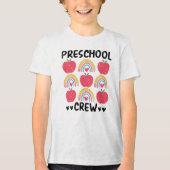 Preschool Crew Preschool Team Tri-Blend Shirt (Voorkant)
