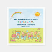 Preschool elementaire Afstuderen Servet (Voorkant)