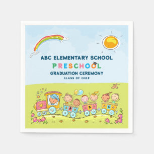 Preschool elementaire Afstuderen Servet