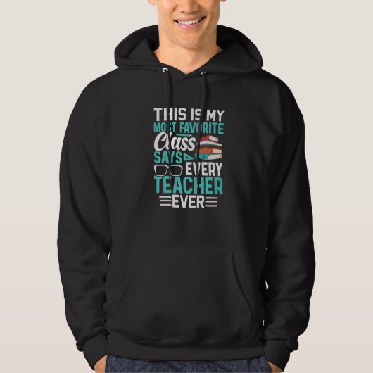 Preschool & Elementary Saying Graphic For Teacher  Hoodie (Voorkant)