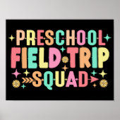 Preschool Field Trip Squad Poster (Voorkant)