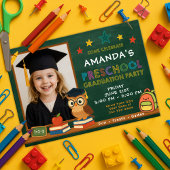 Preschool Graduation Party Celebration Kaart