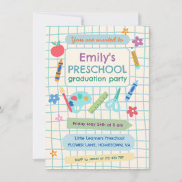 Preschool Graduation Party Photo Kaart