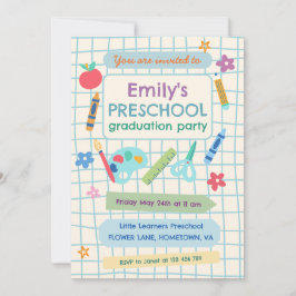 Preschool Graduation Party Photo Kaart