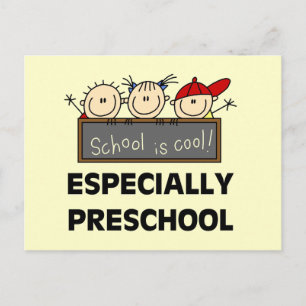 Preschool is Cool Tshirts en Gifts Briefkaart