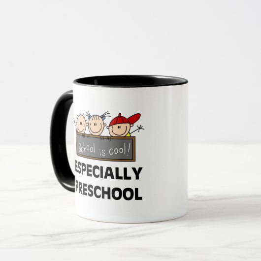 Preschool is Cool Tshirts en Gifts Mok (Voorkant links)