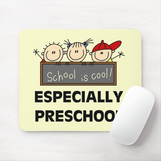 Preschool is Cool Tshirts en Gifts Muismat (Met muis)