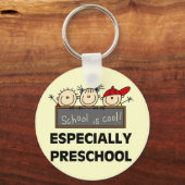 Preschool is Cool Tshirts en Gifts Sleutelhanger (Voorkant)