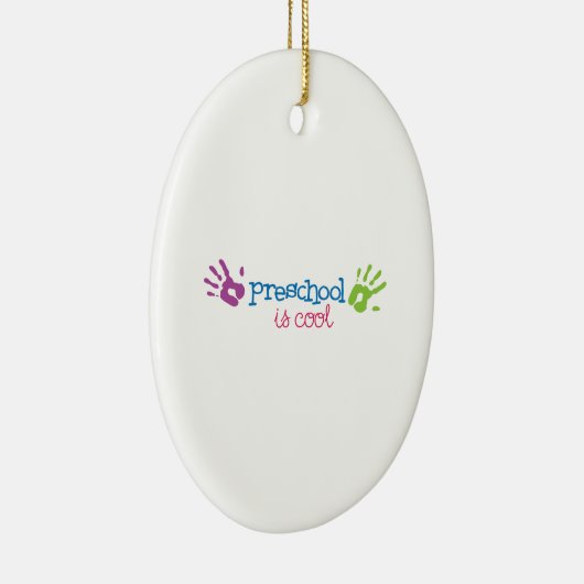 Preschool is kool keramisch ornament (Rechts)