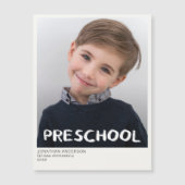 Preschool Keepsake foto magneet (Voorkant)