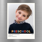 Preschool Keepsake foto magneet